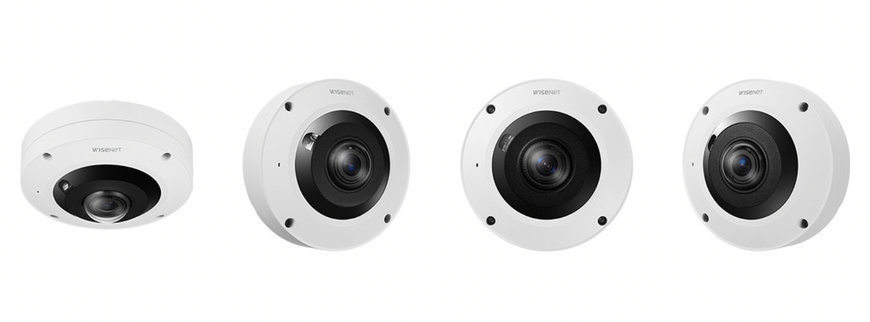 HANWHA TECHWIN EUROPE LAUNCHES NEW WISENET X SERIES AI FISHEYE CAMERA